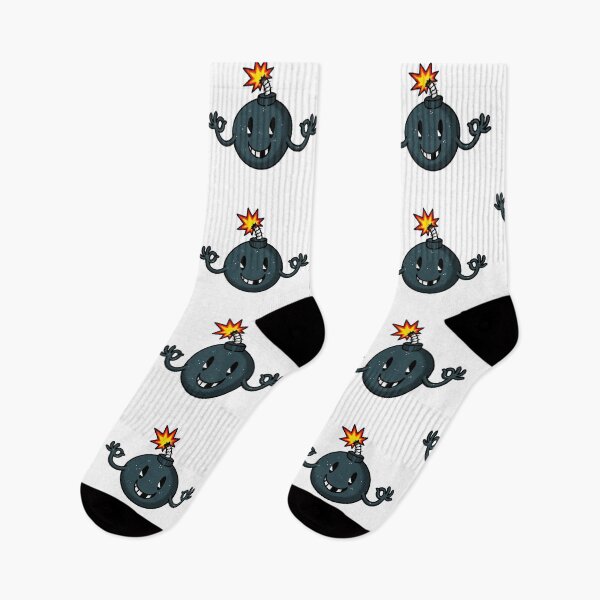 Item preview, Cartoon Peaceful Bomb Art Design designed and sold by BambinosDeli.