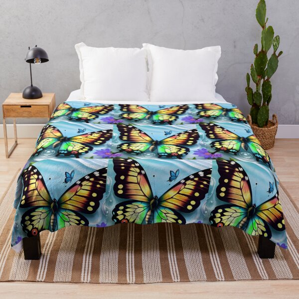 Item preview, bright butterfly 2023 tileartwork designed and sold by tileartwork.