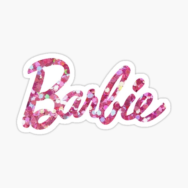 Adesivi Barbie Girl Brillant rilievo - Set di 9