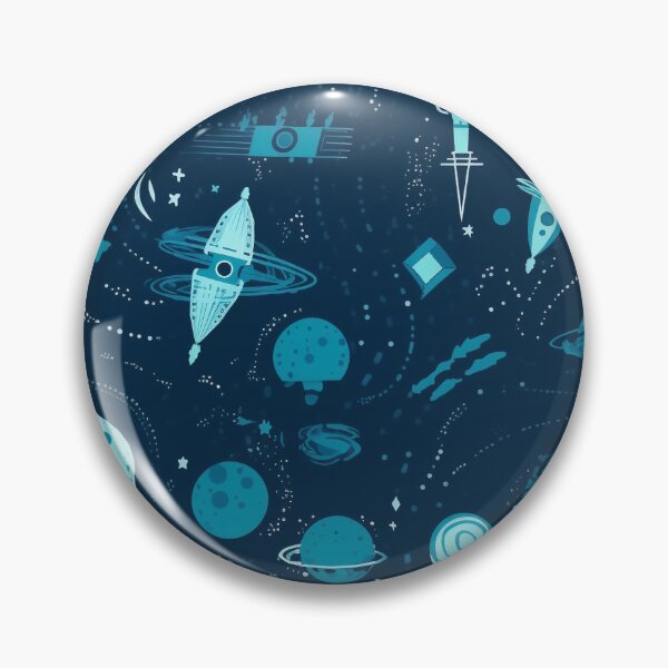 Artikelvorschau, Blaues kosmisches Cartoon-Abenteuer entworfen und verkauft von MuseMavenDesign.