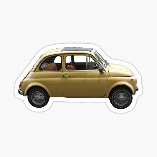 Item preview, little yellow car designed and sold by mystudiocreate.