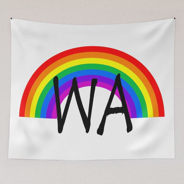Item preview, WA Rainbow designed and sold by Jeremy Crotty.