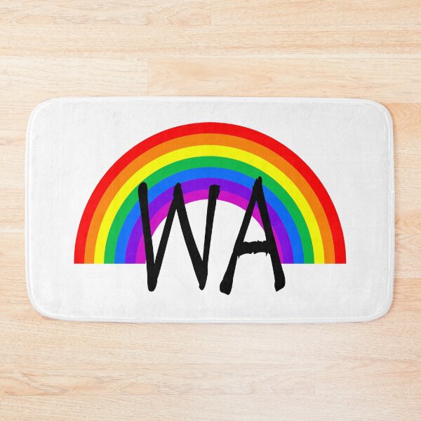 Item preview, WA Rainbow designed and sold by Jeremy Crotty.