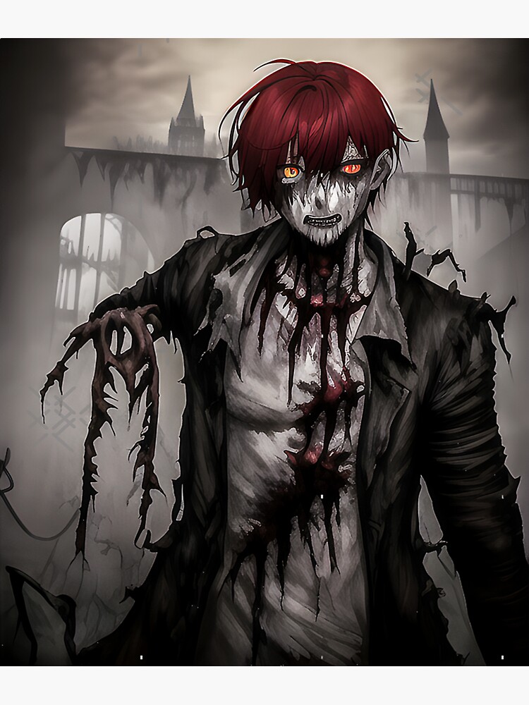 Zombie in anime style by sxxz21 on DeviantArt