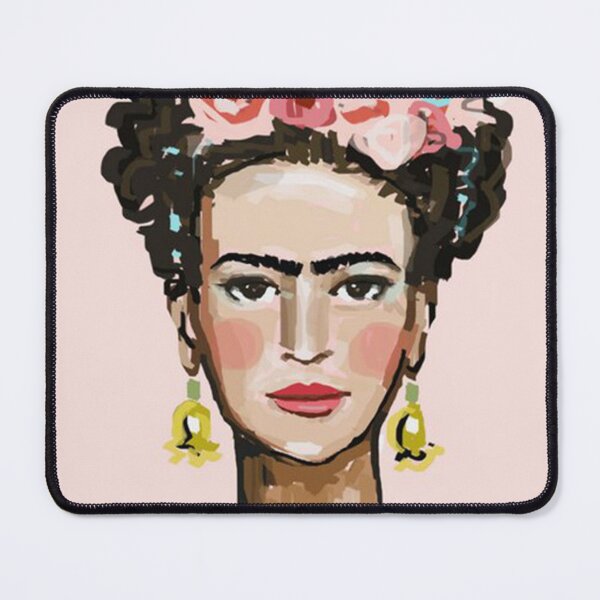 Item preview, Frida on Soft Pink Painting designed and sold by samamullins.