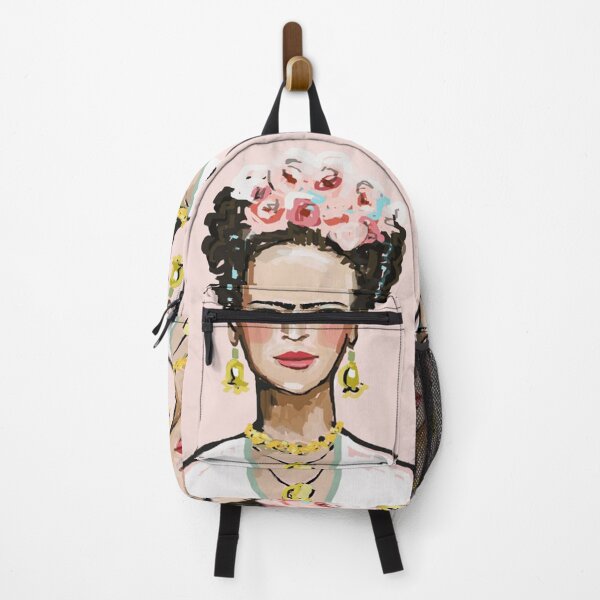 Item preview, Frida on Soft Pink Painting designed and sold by samamullins.