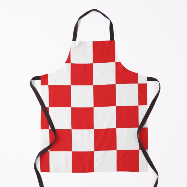 Item preview, Croatian checkerboard, chequy, Croatia, Croats, red and white, red flag designed and sold by bubbley2021.