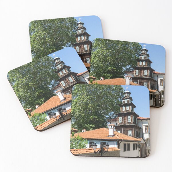 Item preview, Graceful Wooden Bell Tower of Sveta Marina Church in Plovdiv Bulgaria designed and sold by Georgia Mizuleva.