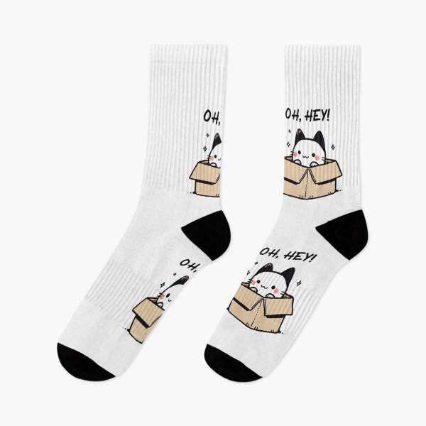 Item preview, Oh Hey, Little Cat! designed and sold by ImativaDesign.
