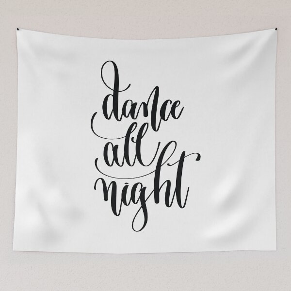 Item preview, Dance All Night / Startup Inspirational Quote designed and sold by ProjectX23.