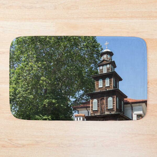 Item preview, Graceful Wooden Bell Tower of Sveta Marina Church in Plovdiv Bulgaria designed and sold by Georgia Mizuleva.