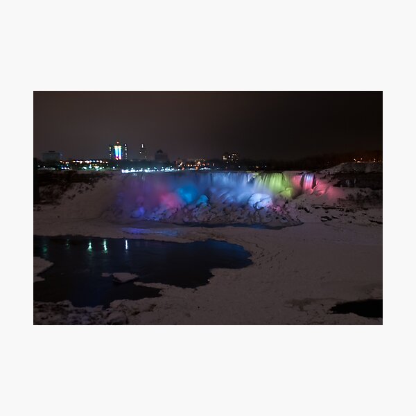 Item preview, American Falls at night designed and sold by (Tallow) Dave  Van de Laar.