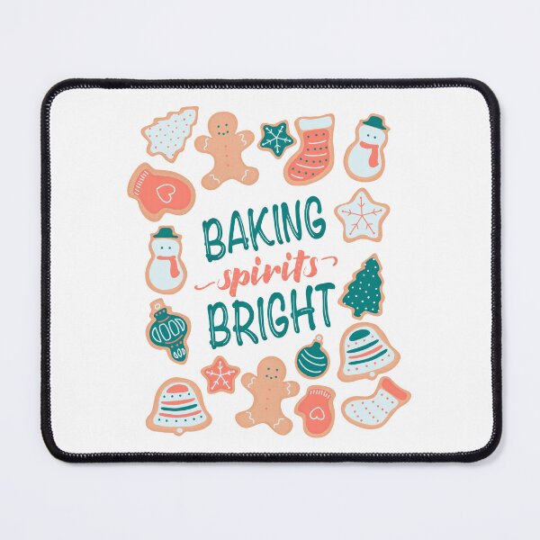 Item preview, Baking Spirits Bright Holiday Cookie Design designed and sold by beestonestudio.
