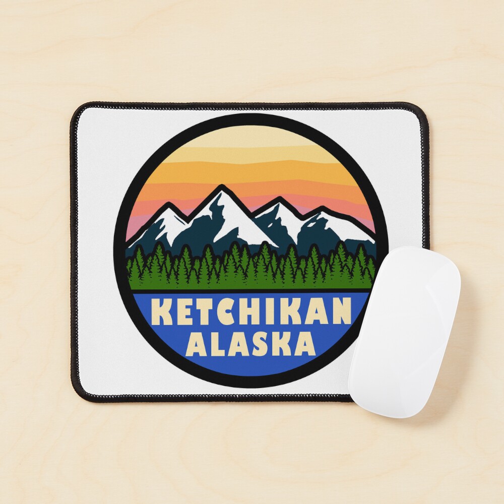 Ketchikan Alaska Totem Pole Sticker - Large Waterproof Vinyl Decal For Cars & Laptops