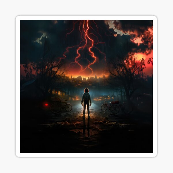 Item preview, Stranger Things themed art designed and sold by LLartstation.