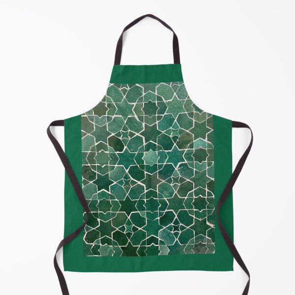 Item preview, Green Star Spanish Tile designed and sold by ricoflinn.