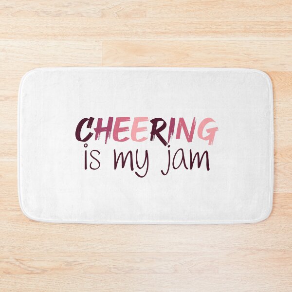 Item preview, Cheering is my Jam | Cheer | Cheer Coach | Cheer Team | Cheerleading designed and sold by ShoniwDesigns.