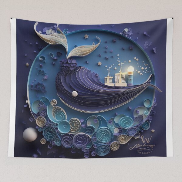 Item preview, Paper cut style Ramadan Kareem background with mosque, moon and mosque. designed and sold by aiphotosart.