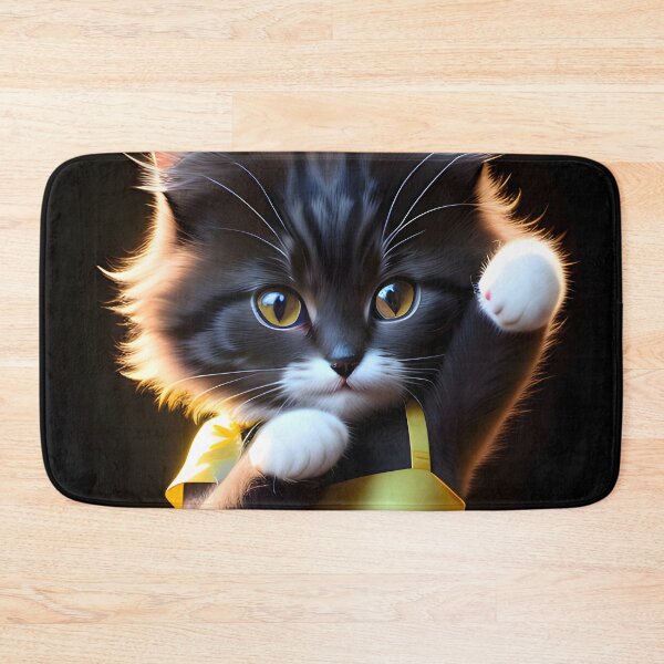 Item preview, Dancing cat - Modern digital art designed and sold by Ai-michiart.