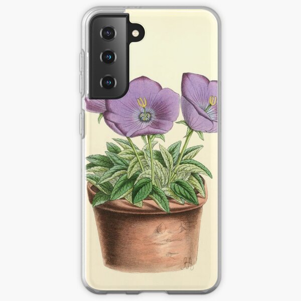Andrews, James (1801-1876) - The Floral Magazine 1869 - Campanula Turbinata Samsung Galaxy Soft Case