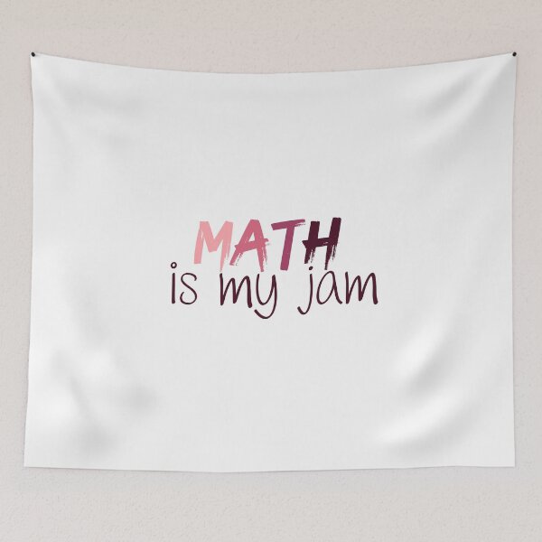 Aperçu de l'œuvre Math is my Jam | Math Teacher | Mathematics créée et vendue par ShoniwDesigns.
