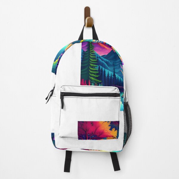 Item preview, Fantastic world with mountains and lake designed and sold by FabulTrend.