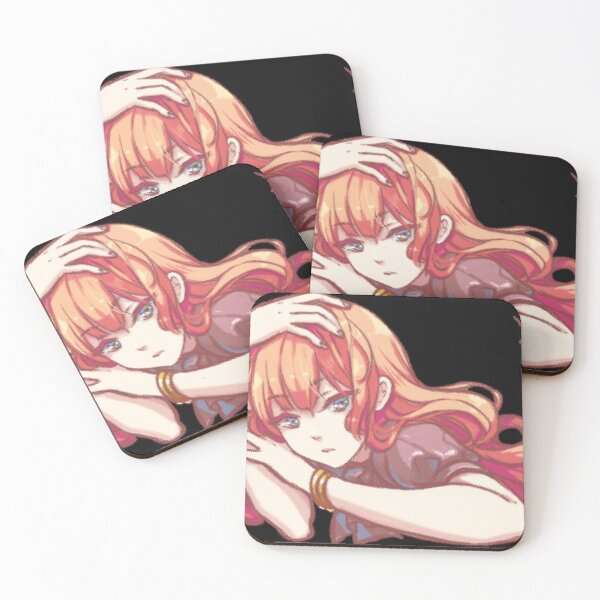 Item preview, Pondering - cute anime red head girl with hands over her arms designed and sold by tshuki.