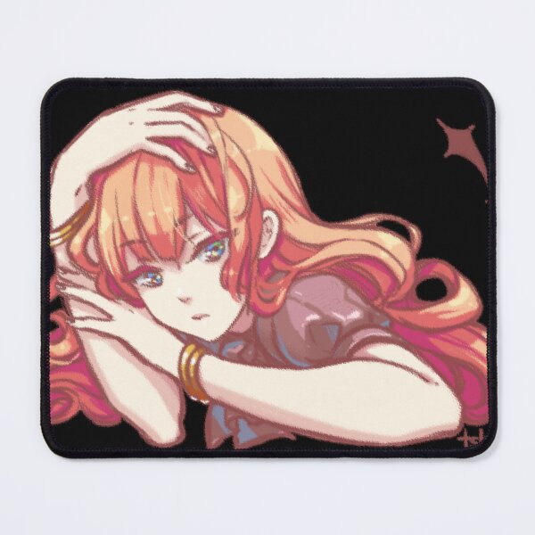 Item preview, Pondering - cute anime red head girl with hands over her arms designed and sold by tshuki.