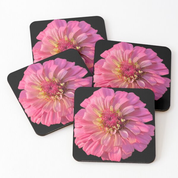 Item preview, Field Guide to Zinnias, No. 25, Pink Illumination Zinnia Flower designed and sold by Kristi Duggins.