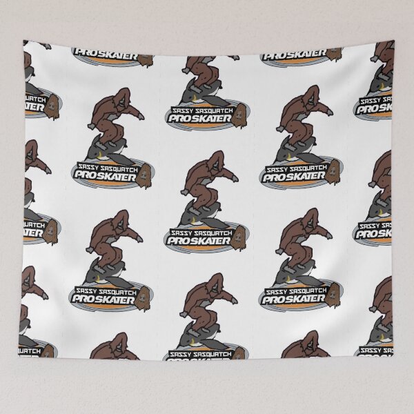 Item preview, Sassy the Sasquatch - Pro Sk8er designed and sold by efrenchs.