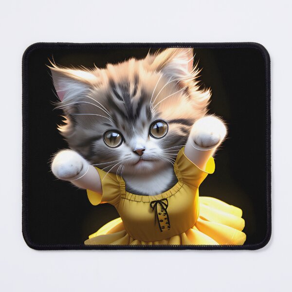 Item preview, Dancing cat - Modern digital art designed and sold by Ai-michiart.