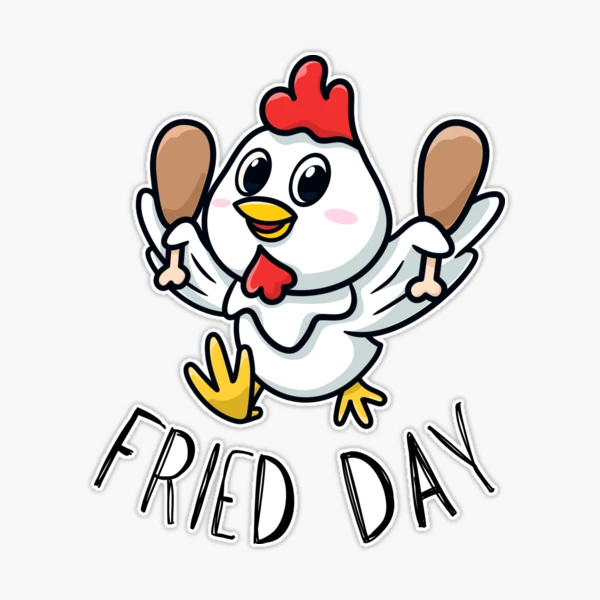 Happy Fried Chicken Day! 🎨 Guess what Olivia and I did today? We drew a  funny fried chicken! 🍗 😂 Grab your crayons and markers, and let's…