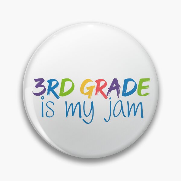 Artikelvorschau, Third Grade is My Jam | 3rd Grade | Elementary | Teacher | Teachers entworfen und verkauft von ShoniwDesigns.
