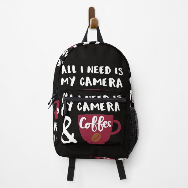 Item preview, Photographer Gift Gift All I Need is My Camera and Coffee designed and sold by AshleiStracke.