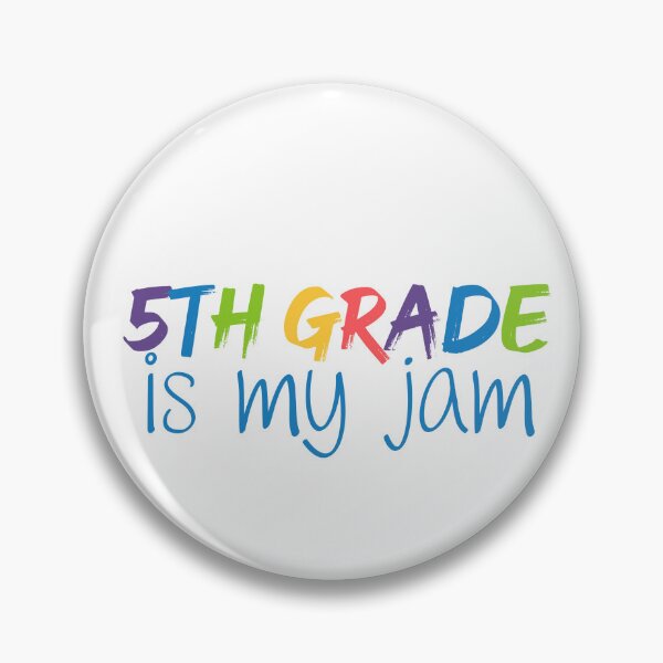 Artikelvorschau, Fifth Grade is My Jam | 5th Grade | Elementary | Teacher | Teachers entworfen und verkauft von ShoniwDesigns.