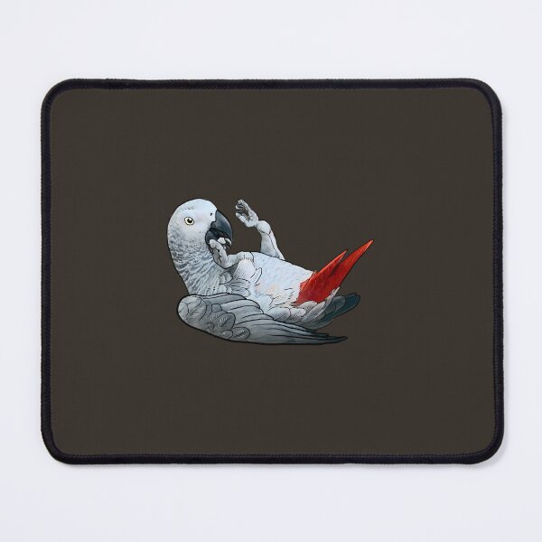 Item preview, African Grey Parrot (Congo) Throw Pillow 	 designed and sold by dprmuzrwnkc15.