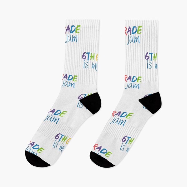 Item preview, Sixth Grade is My Jam | 6th Grade | Elementary | Teacher | Teachers designed and sold by ShoniwDesigns.