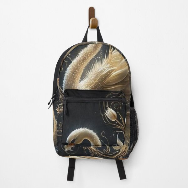 Item preview, Golden colour Swans image designed and sold by JayaNayak.