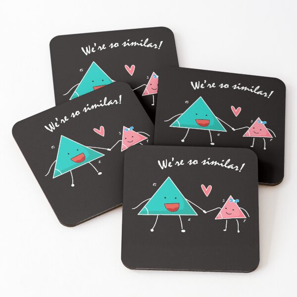 Item preview, Math Mathematics Geometry Cute Similar Triangles  designed and sold by AshleiStracke.