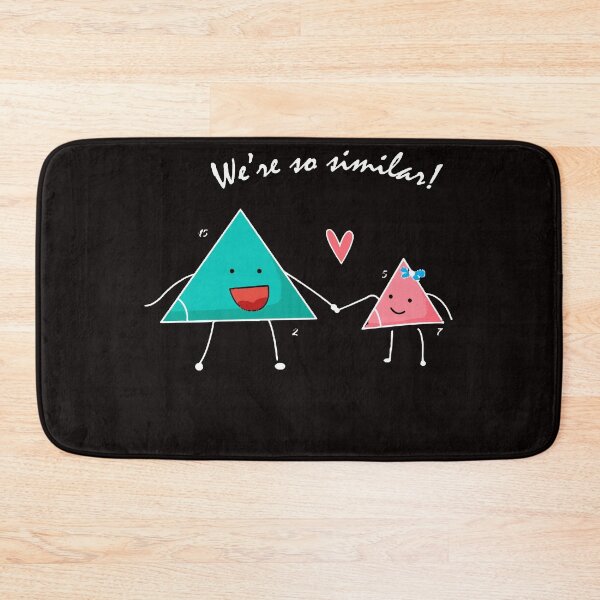 Item preview, Math Mathematics Geometry Cute Similar Triangles  designed and sold by AshleiStracke.