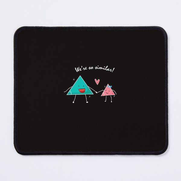 Item preview, Math Mathematics Geometry Cute Similar Triangles designed and sold by AshleiStracke.