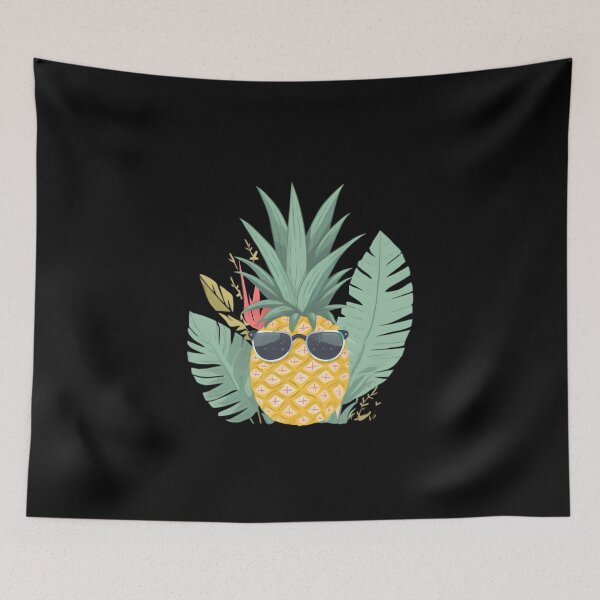 Item preview, Pineapple Sunglasses Beach Hawaiian Holidays Tropical Summer designed and sold by farhanhafeez.