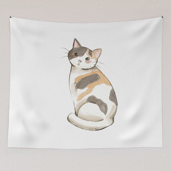 Item preview, Cute cat watercolor  designed and sold by Bleach-Brave.
