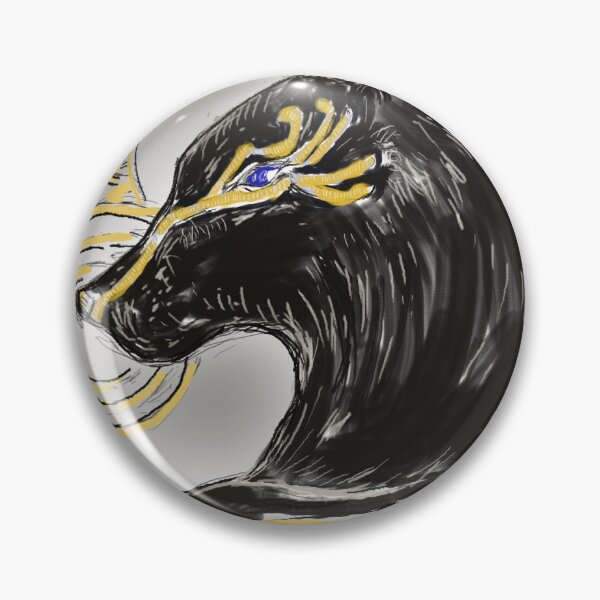 Item preview, Tian Gou - Black & Gold designed and sold by Wolf's Art.