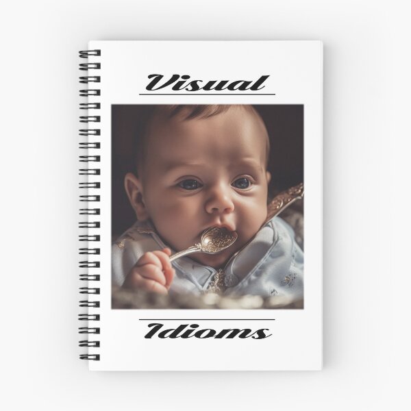 Item preview, Born With A Silver Spoon In One's Mouth - Traditional designed and sold by visualidioms.