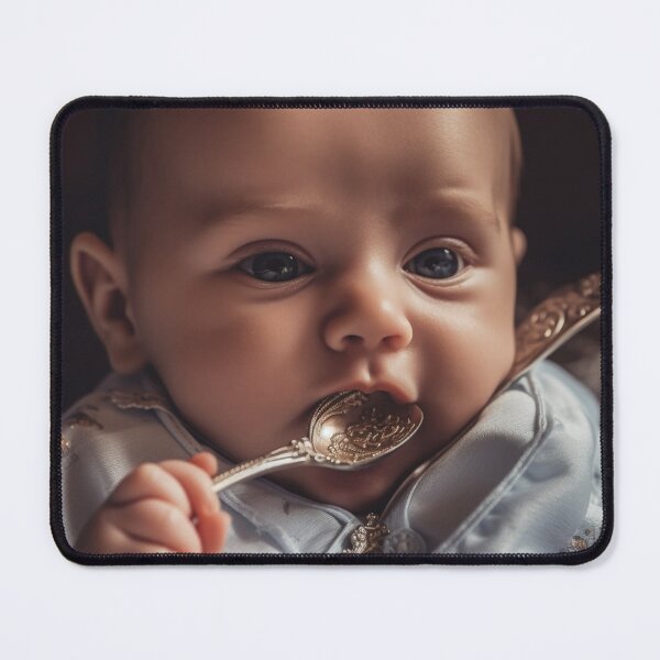 Item preview, Born With A Silver Spoon In One's Mouth - Traditional designed and sold by visualidioms.