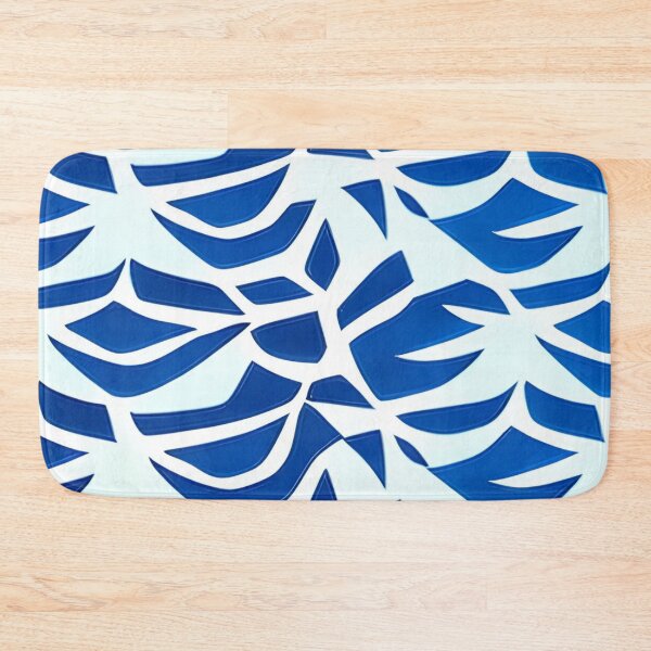 Item preview, Abstract Blue and White Pattern designed and sold by calibrit.