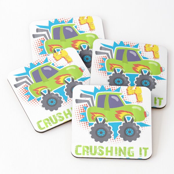 Item preview, Kids Crushing it since 2018 4th Birthday 4 Years Boy 	 designed and sold by rmefalubab.