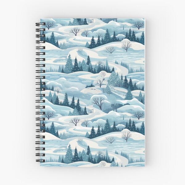 Item preview, aesthetic winter illustration pattern designed and sold by Clara Designs.