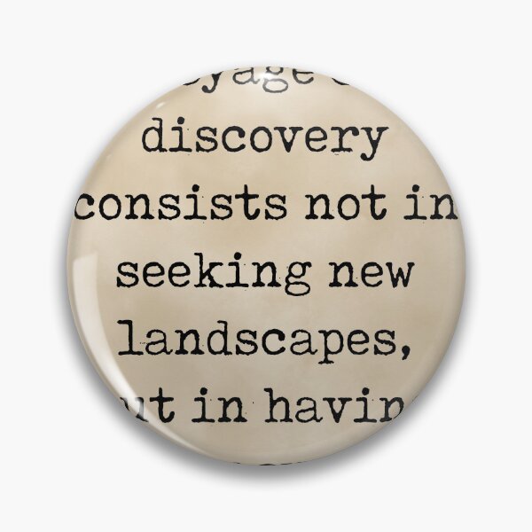 Artikelvorschau, The real voyage of discovery - Marcel Proust Quote - Literature - Typewriter Print - Vintage entworfen und verkauft von Studio Grafiikka.